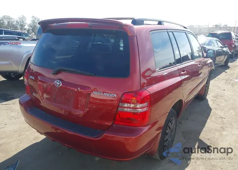 2003 Toyota Highlander Limited V6 from USA, damaged, VIN JTEGF21A130085592